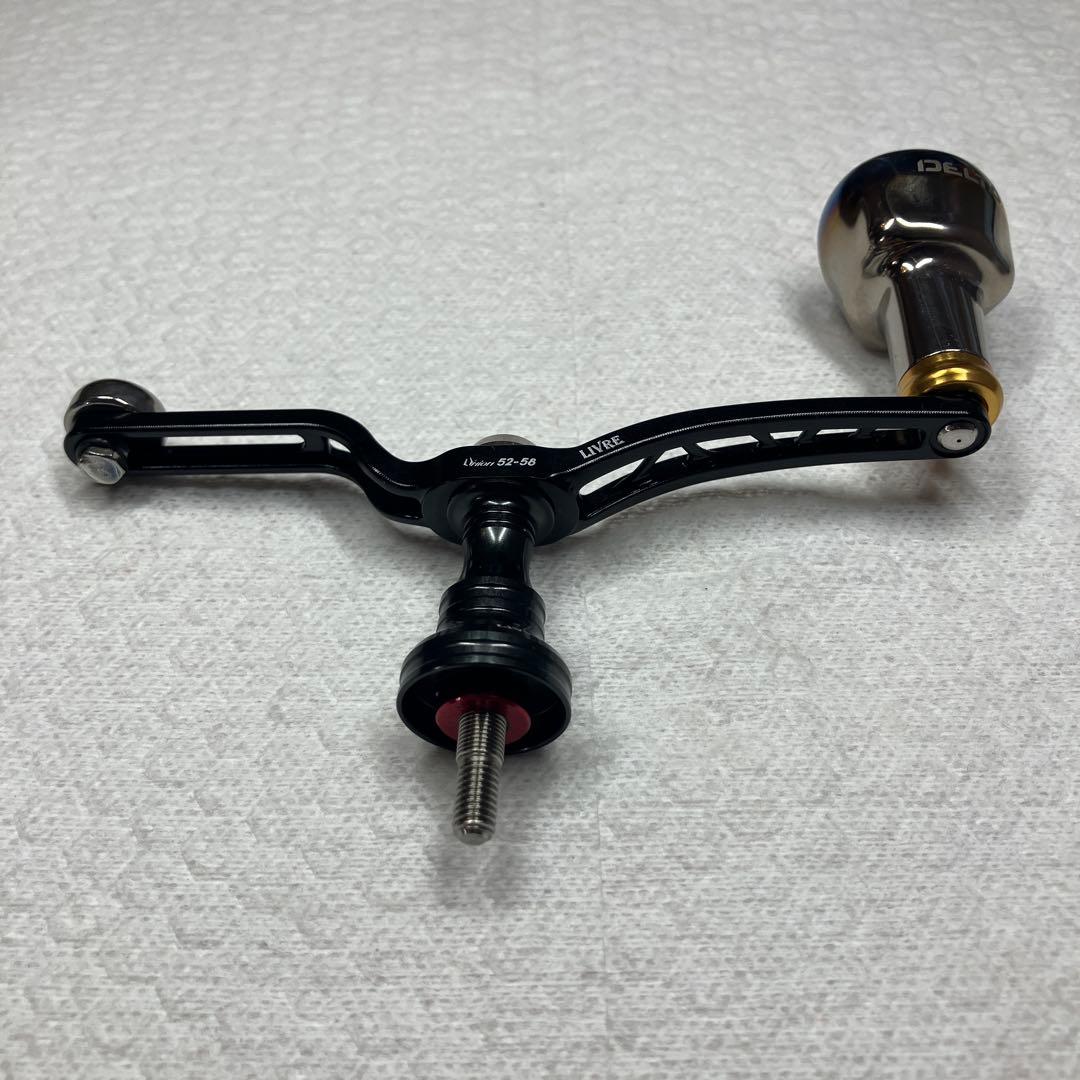 LIVRE シマノ S2 ハンドル UNION 52-58 DELTAノブ　新品