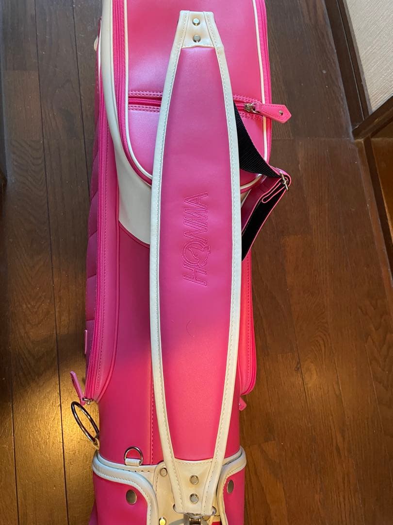 ゴルフバッグ（ピンク）ホンマ