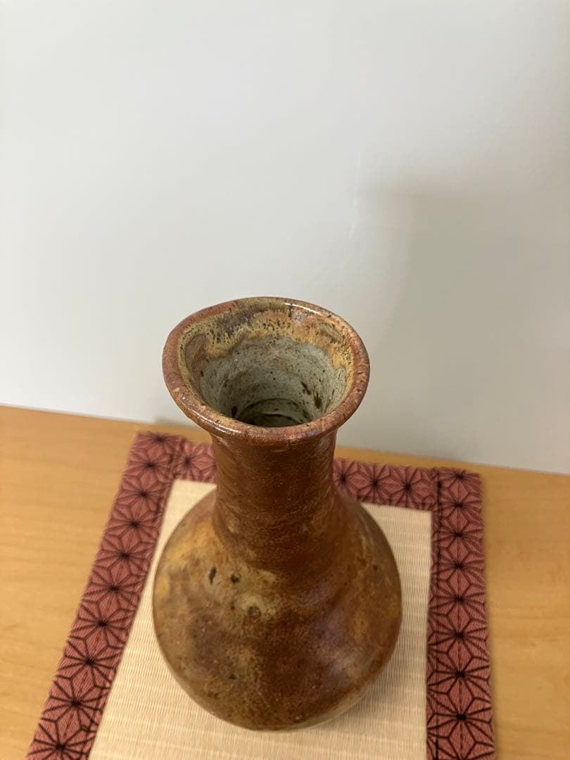 【袮彦】一輪ざし 愚陶庵 仁泉 箱表書 江川蒼竹 西潟東平作 1967年 共箱