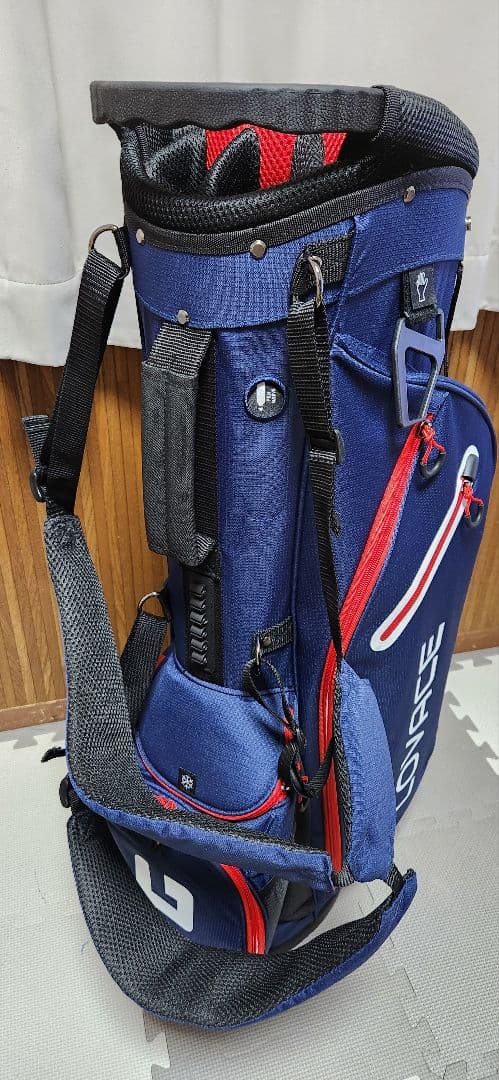 【新品未使用】14分割 LOVACE ネイビー キャディバッグ 残り1個