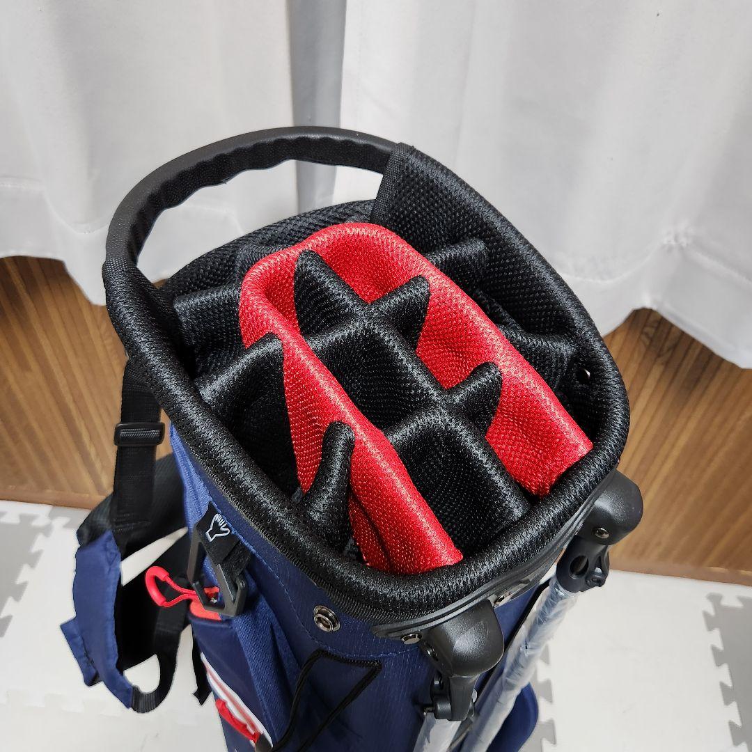 【新品未使用】14分割 LOVACE ネイビー キャディバッグ 残り1個