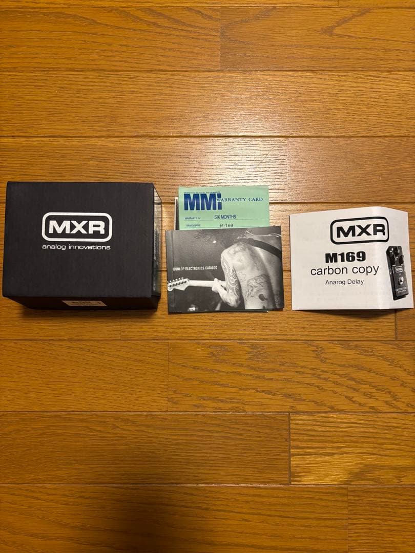 【未使用に近い】MXR M169 カーボンコピーアナログディレイ