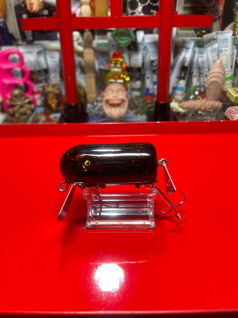 サーフェイスジョー　表層暴鮫　漆塗り　宝物ルアー　ノイジー