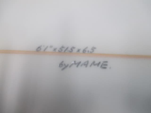 マメ増田シェイプ　ファンボード　マジックボード　6'1\"　　新品　未使用