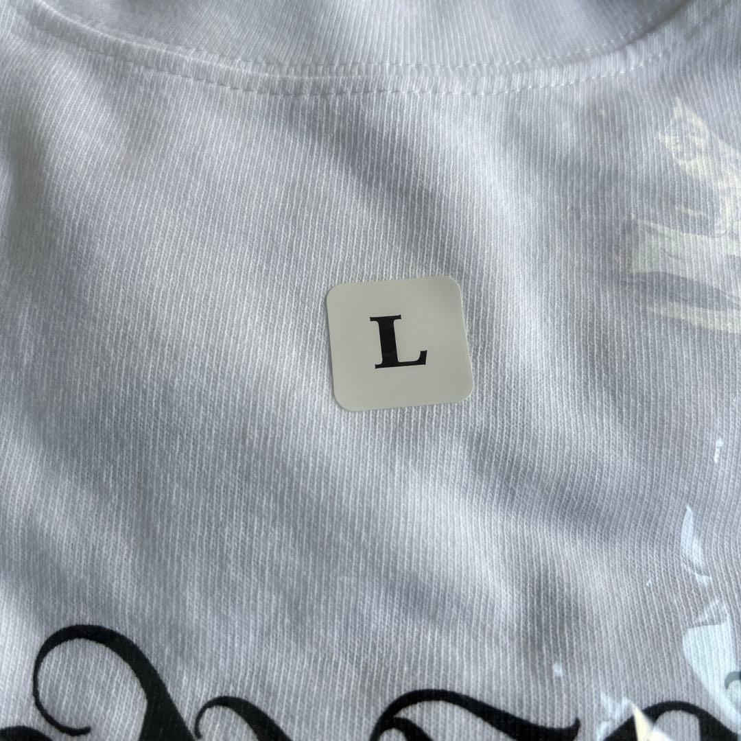 BADSAIKUSH Anarchy Tシャツ　白　Lサイズ　送料込み