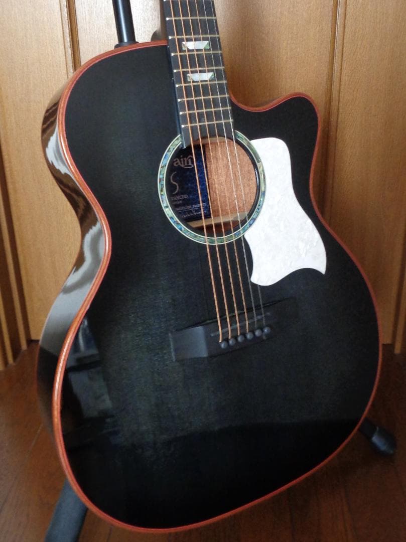 S.Yairi YATK-1400EC BK　エレアコ　美品！　アバロン貝装飾