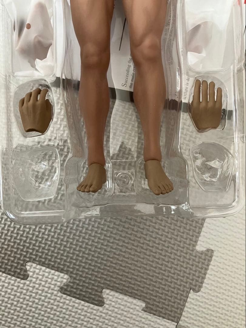 1/6 12インチ シームレス　素体　男性①