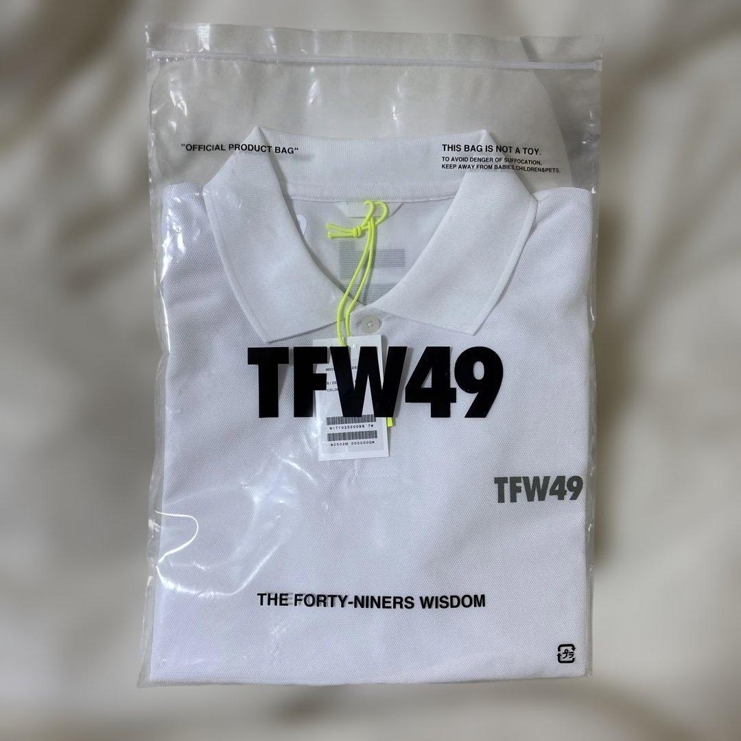 【未使用タグ付き】TFW49 ポロシャツ ゴルフウェア