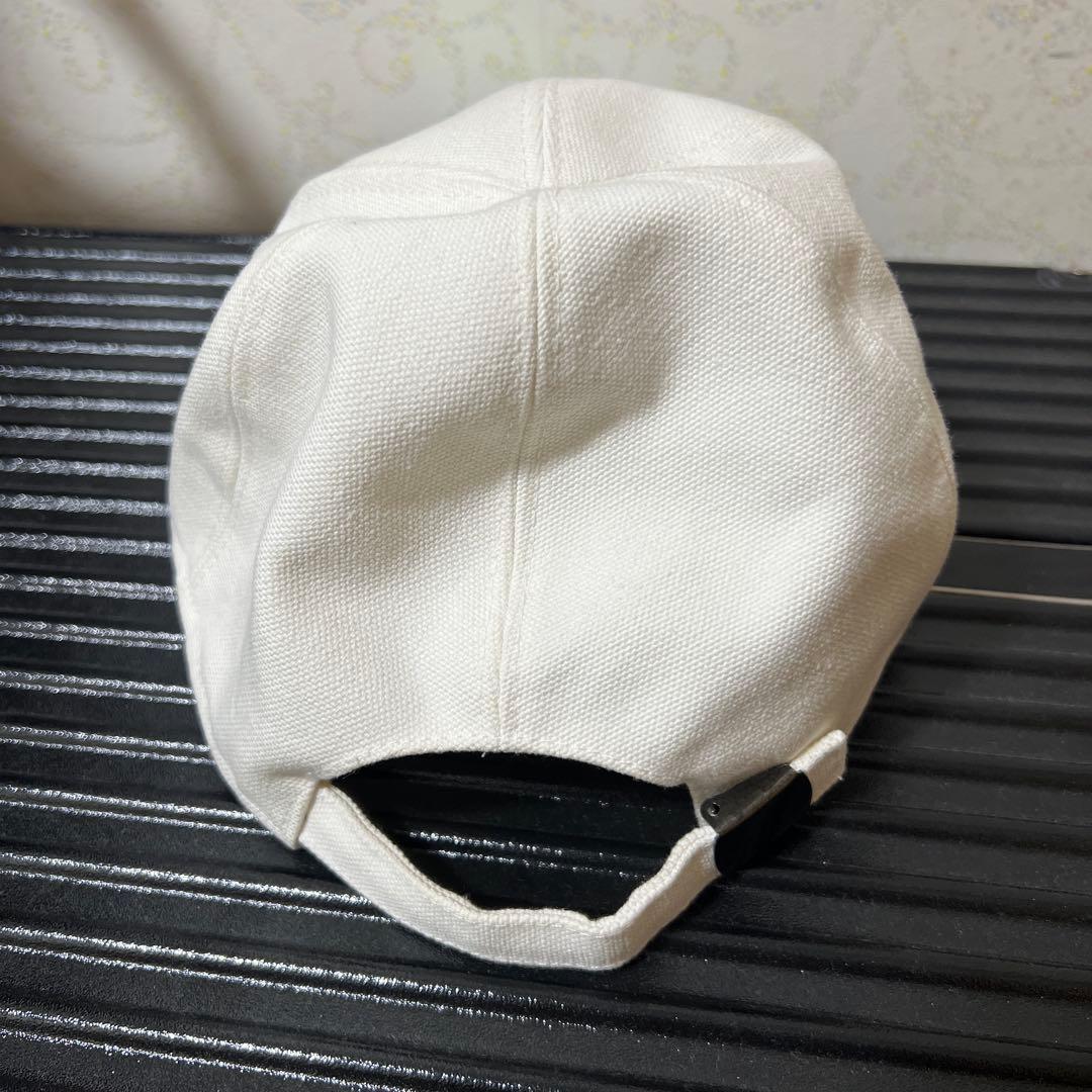 JIMMY CHOO ロゴ入りキャップ ホワイト