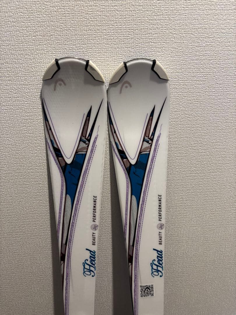 HEAD MYA No2 スキー 板 149cm ホワイト パープル 女性用
