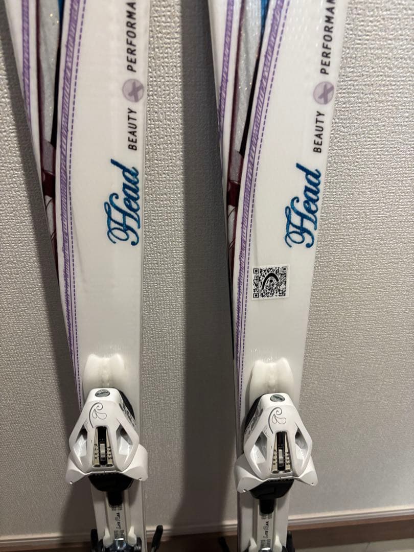 HEAD MYA No2 スキー 板 149cm ホワイト パープル 女性用