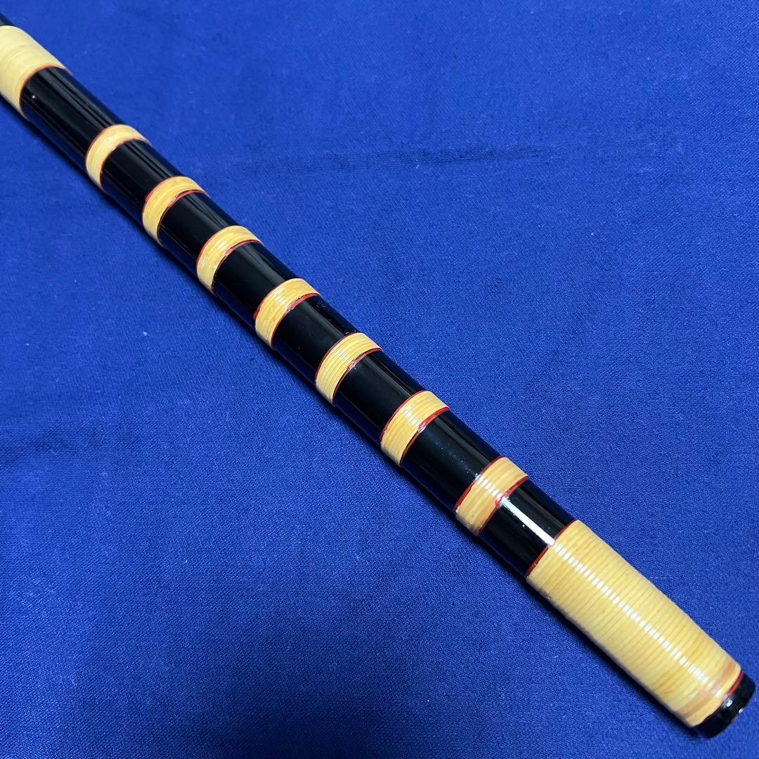 篠笛 獅子田 紫山 5本調子 古典調 籐本重巻