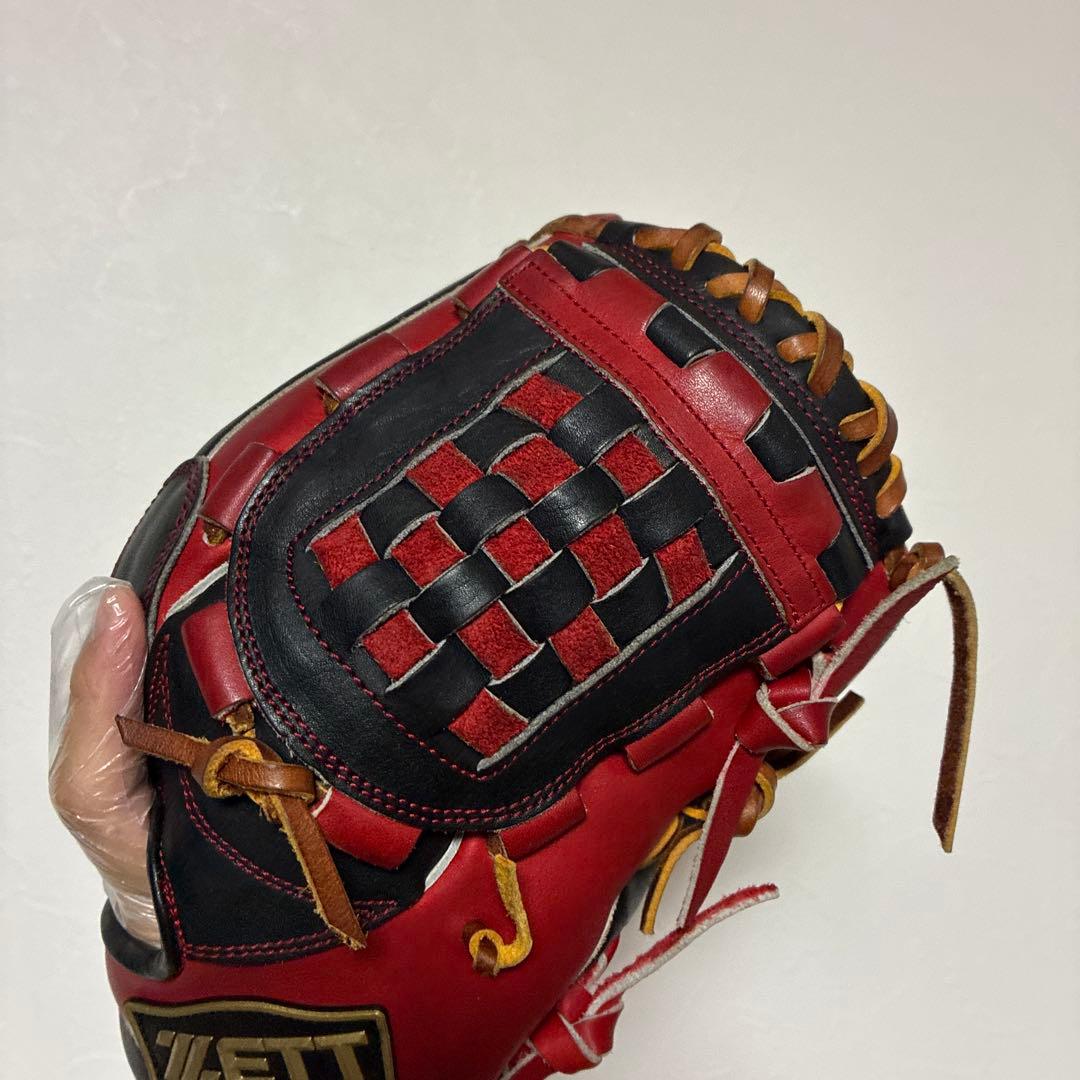 マ*ー様 ZETT 硬式　オーダー　内野手用　源田モデル　 ゼット　軟式可