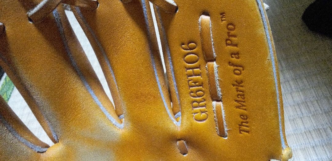 ローリングス　HOH 軟式グローブ　リッチタン　型付け済み