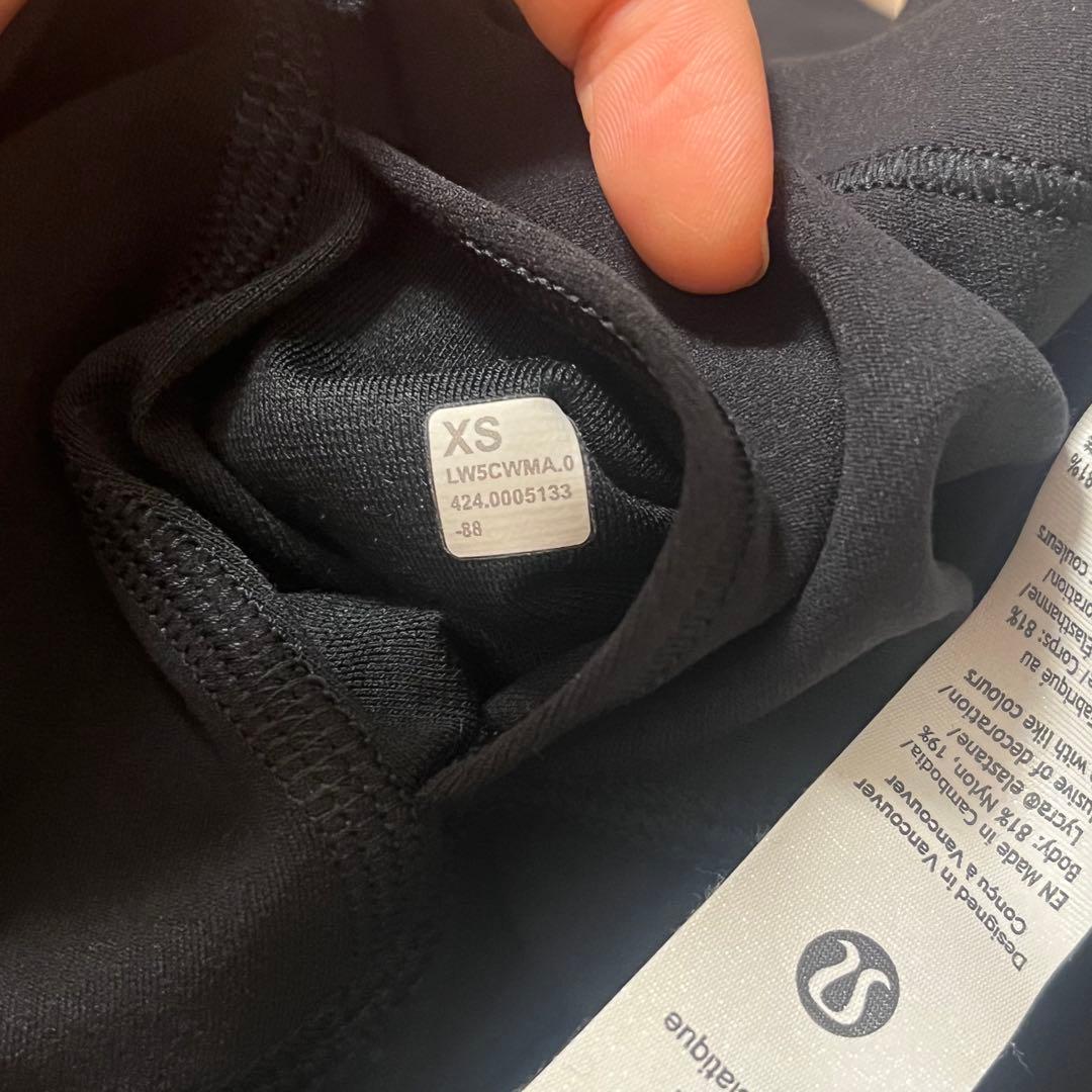 【美品】ルルレモンアライン ハイライズレギンス24 アジアンフィット　サイズXS