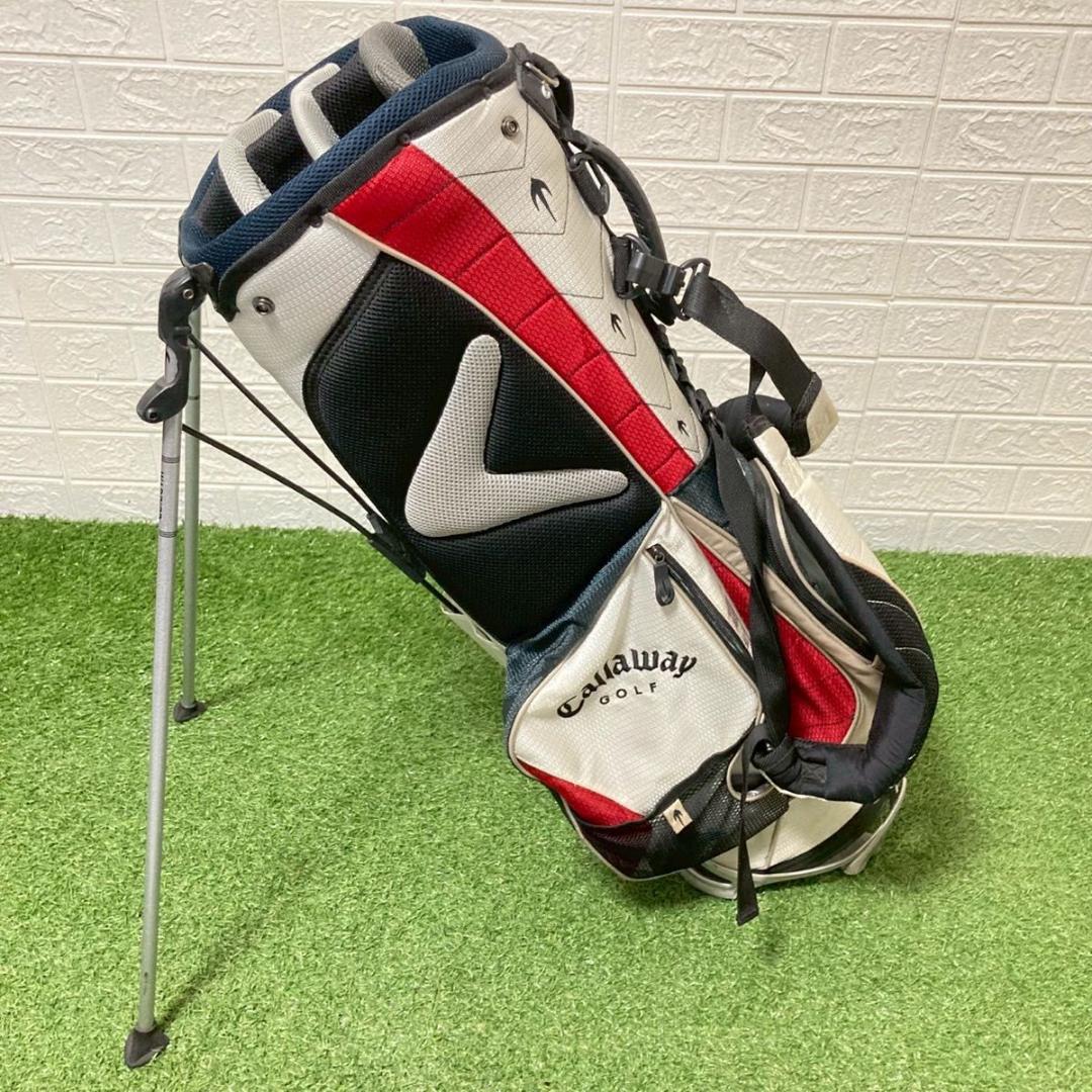 【希少】トミーヒルフィガー　キャロウェイ　コラボキャディバッグ　スタンド　7分割