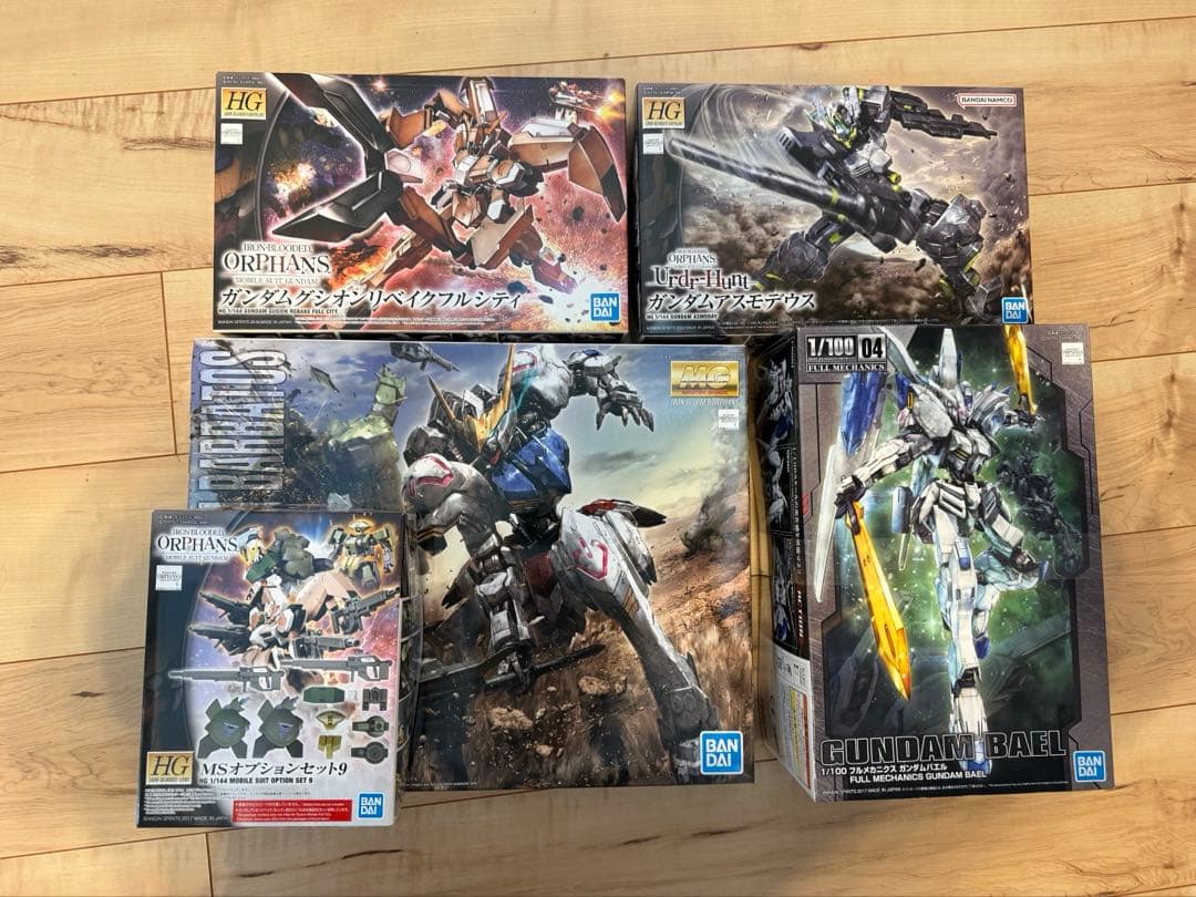 【もーやんらーやん】鉄血のオルフェンズ　ガンプラセット