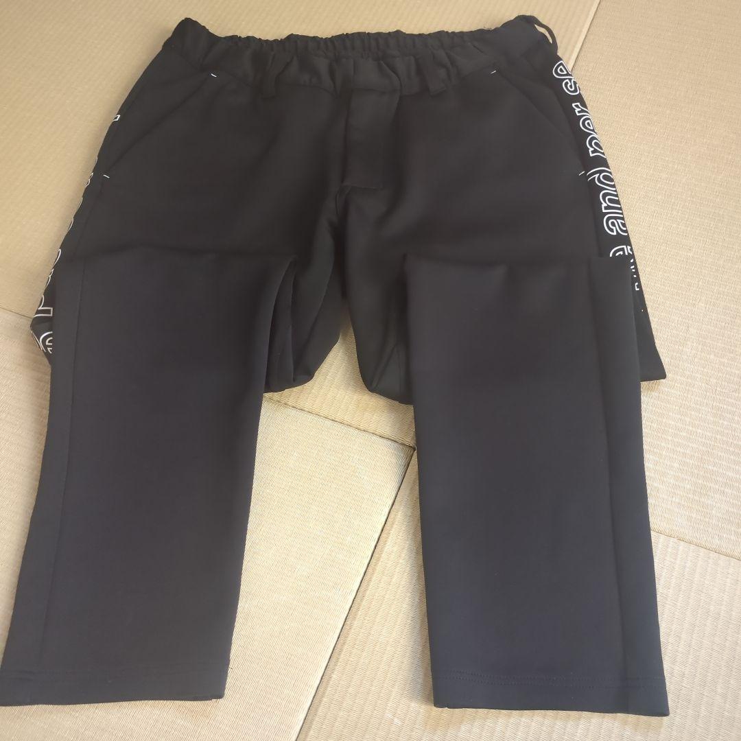 アンパスィ　 and per se 　セットアップ　サイズＬ　黒