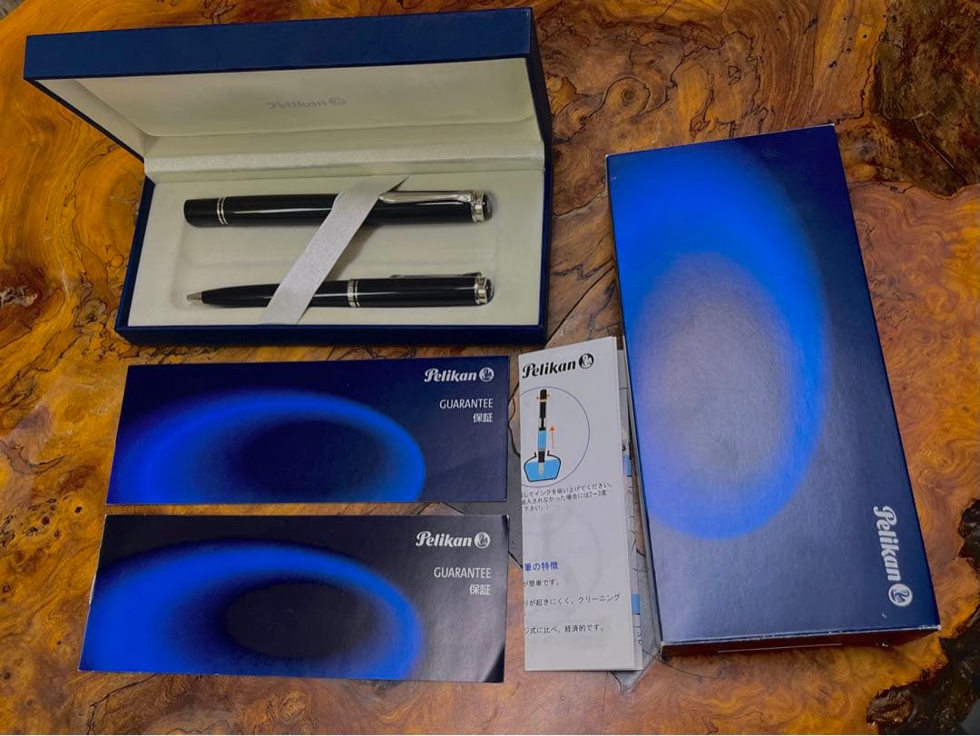 未使用！「ペリカン 万年筆M805&ボールペンK805セット」