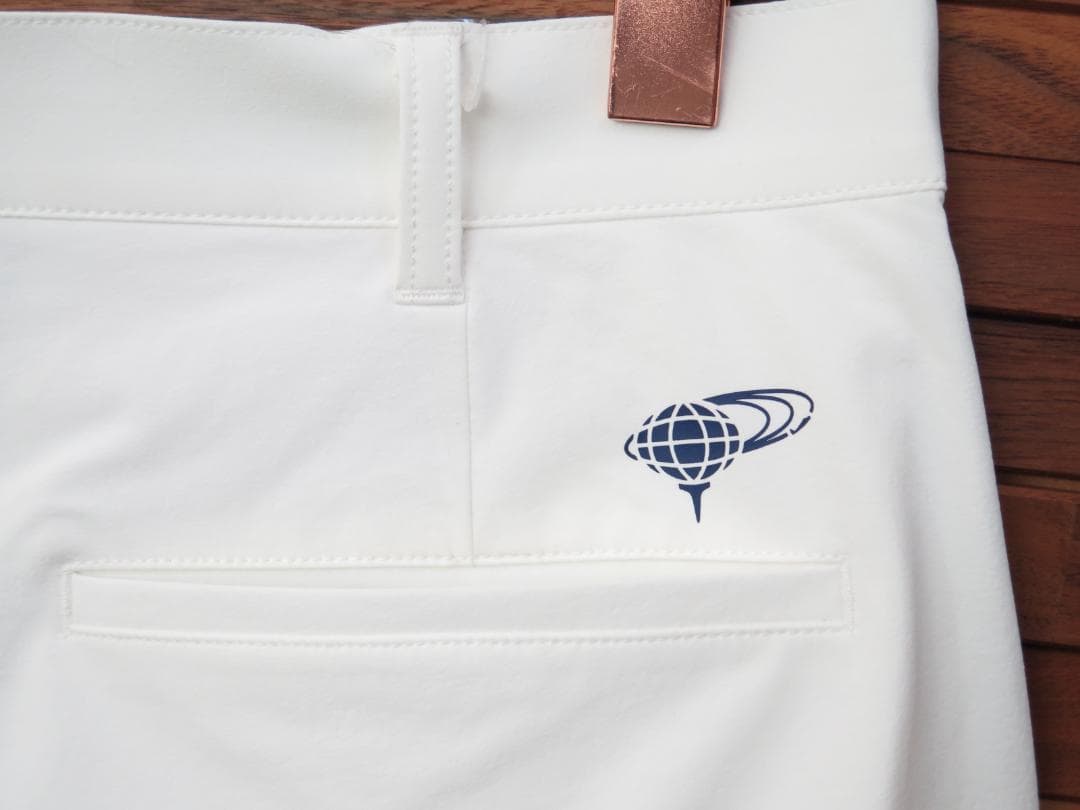 ⓁBEAMS GOLF（ビームス ゴルフ）ストレッチ カーゴショーツWHITE