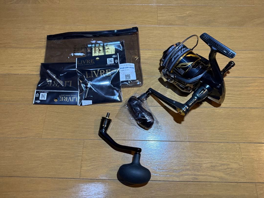 シマノ 22ステラ（19ステラ）SW 10000HG リブレハンドルセット