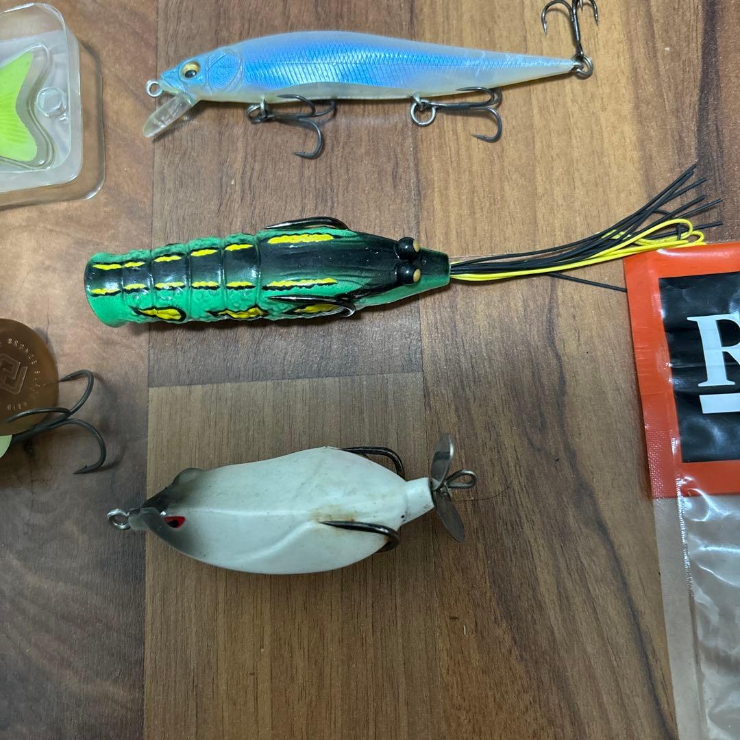 バス釣り引退セット　レイド　メガバス　ノリーズ　デプス　ボトムアップ　ゲーリー