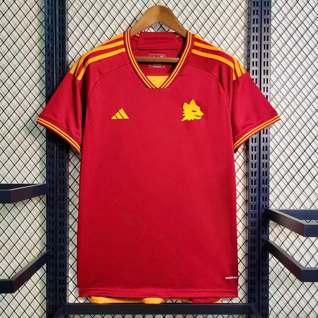 【正規品】24-25 ASローマ ホームユニフォーム Mサイズ