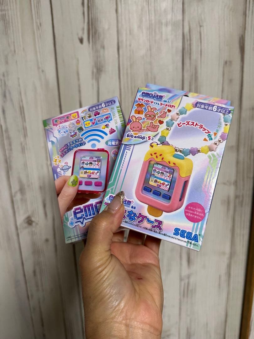 エモジャムピンク♪カスタムケースセット！