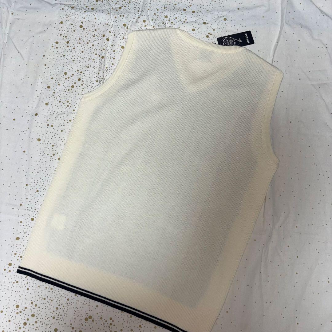 【新品】シナコバ　SINA COVA、上質なウール　ベスト、L