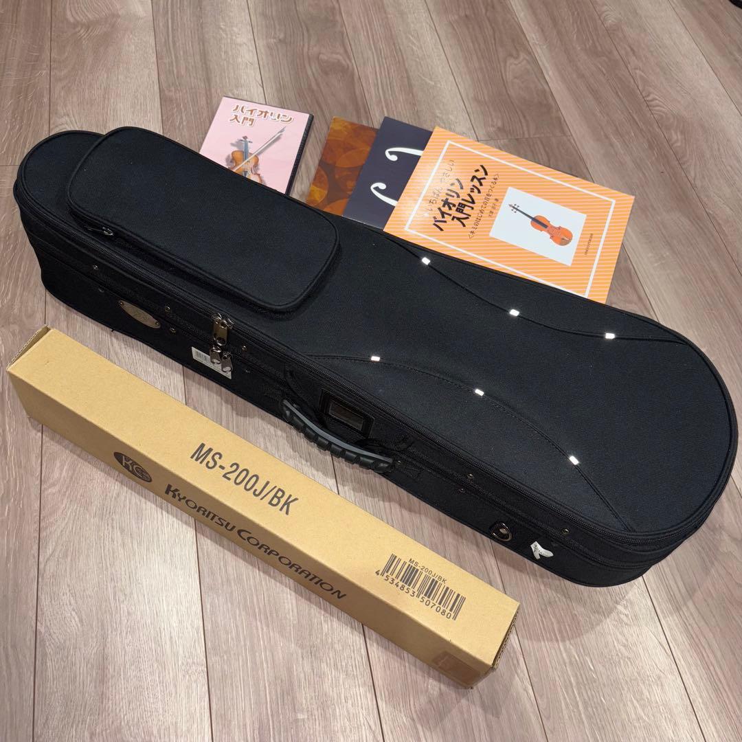 初心者向け バイオリン 15点フルセット SV180BC 4/4 STENTOR