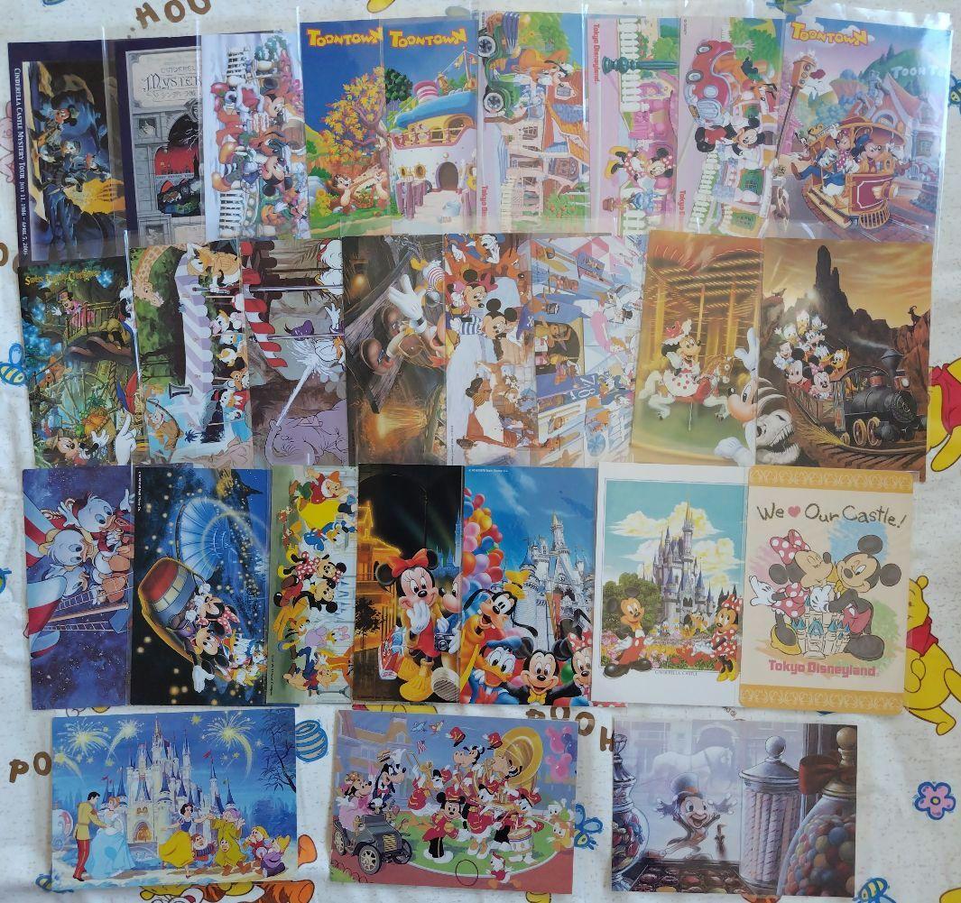 大量！ディズニーポストカード200枚以上　東京ディズニーランドビンテージ他