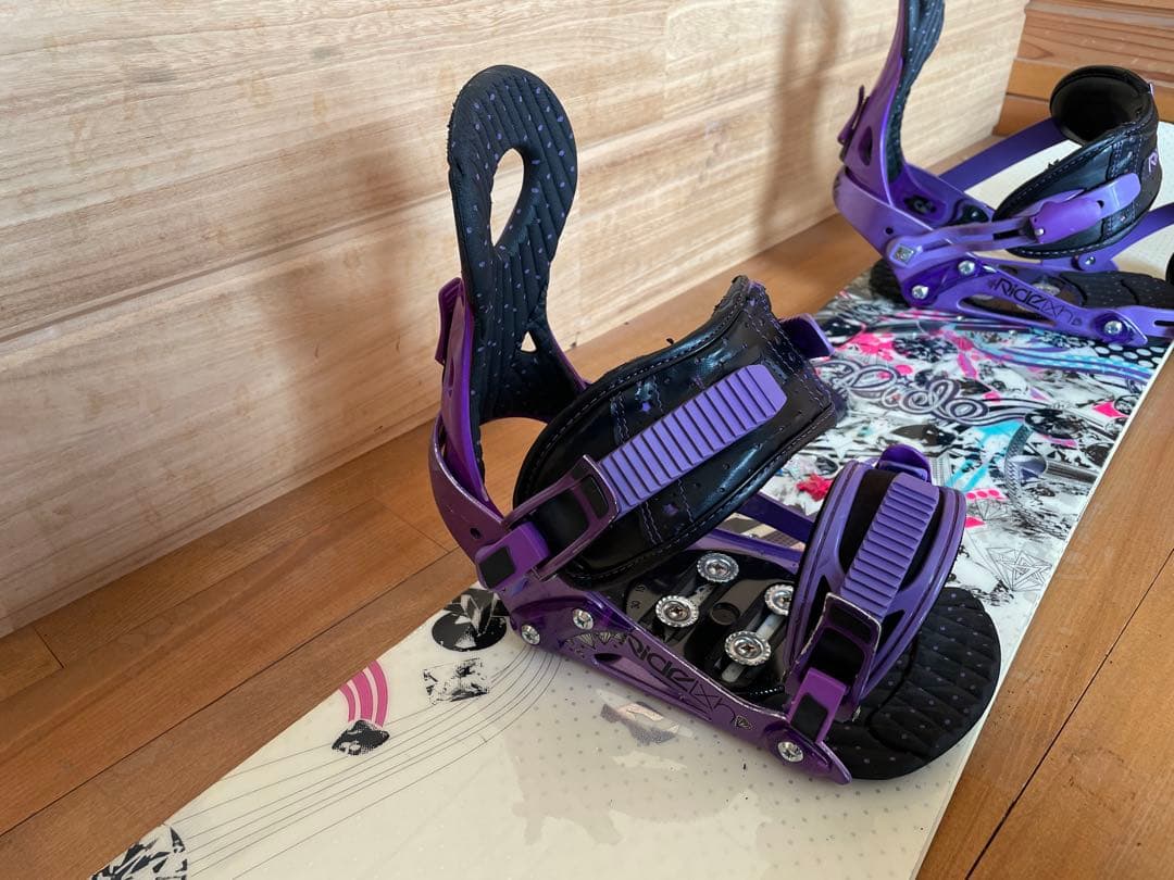 RIDE スノーボード 143cm + DEELUXE ブーツ + ケース