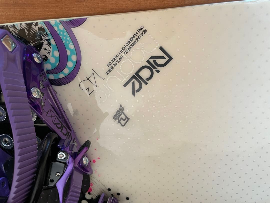 RIDE スノーボード 143cm + DEELUXE ブーツ + ケース