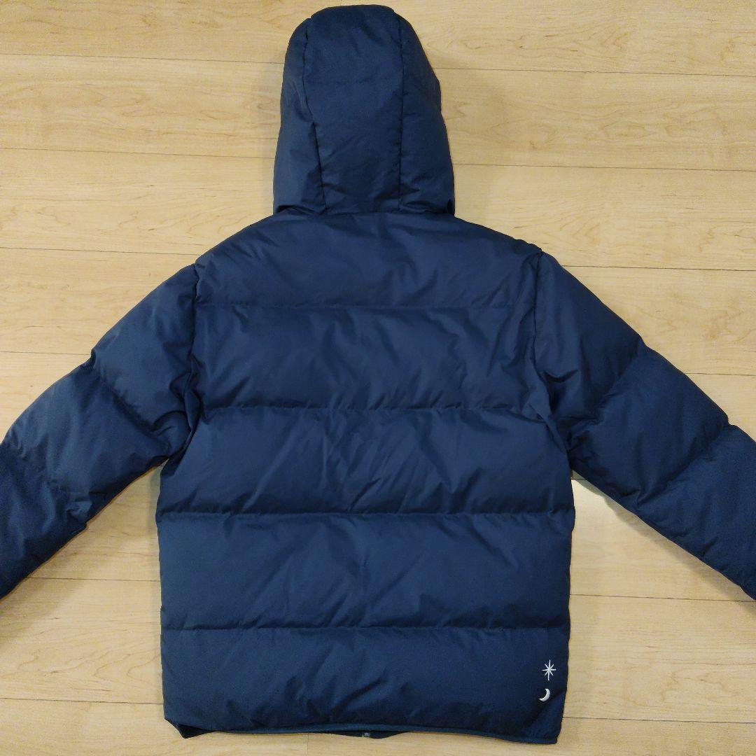 Lサイズ 美品【ルースイソンブラ】中綿フード付 ダウンジャケット 保温性◎