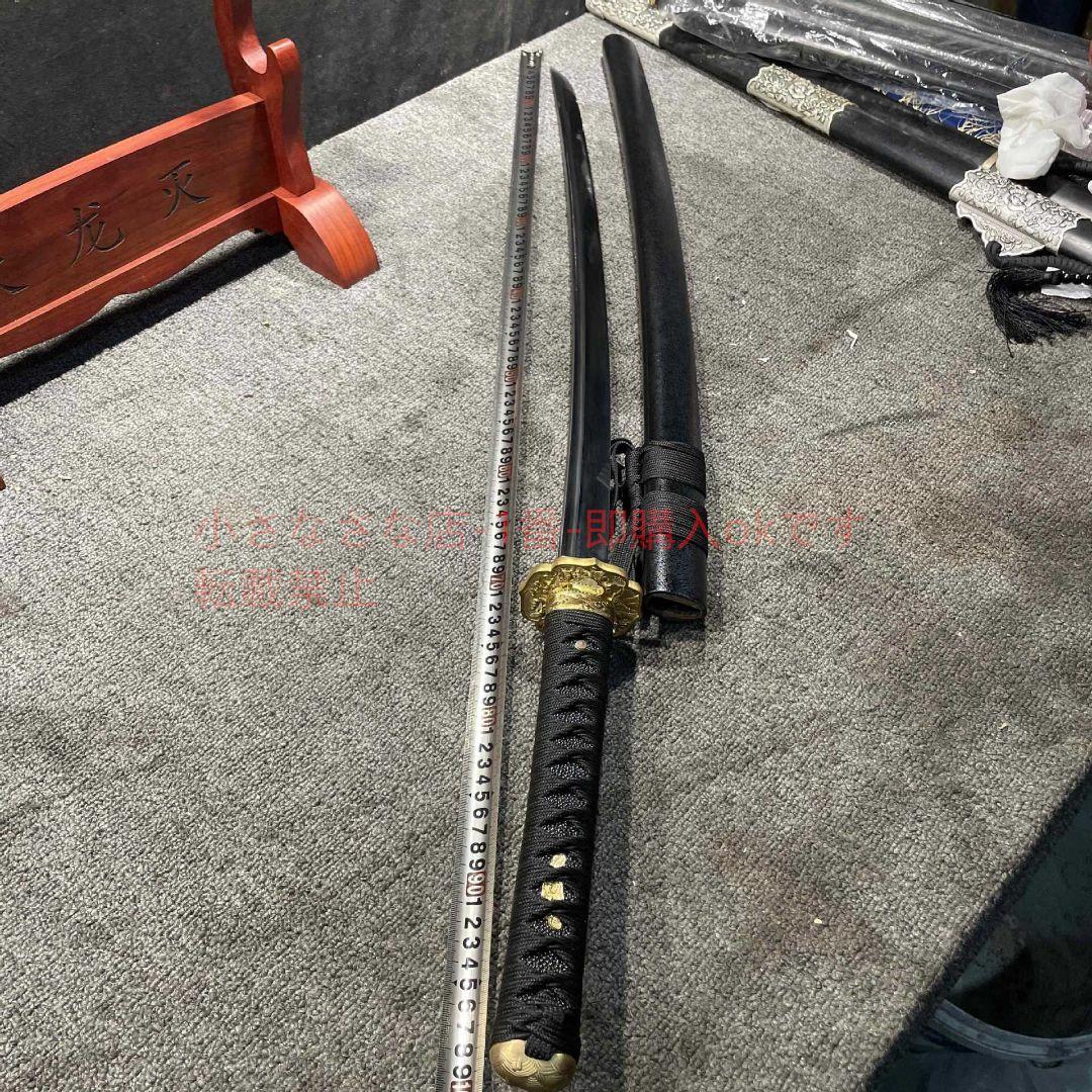 武士打刀29寸ロング1095鋼バージョン波 古兵器 武具 日本刀 模造刀 居合刀