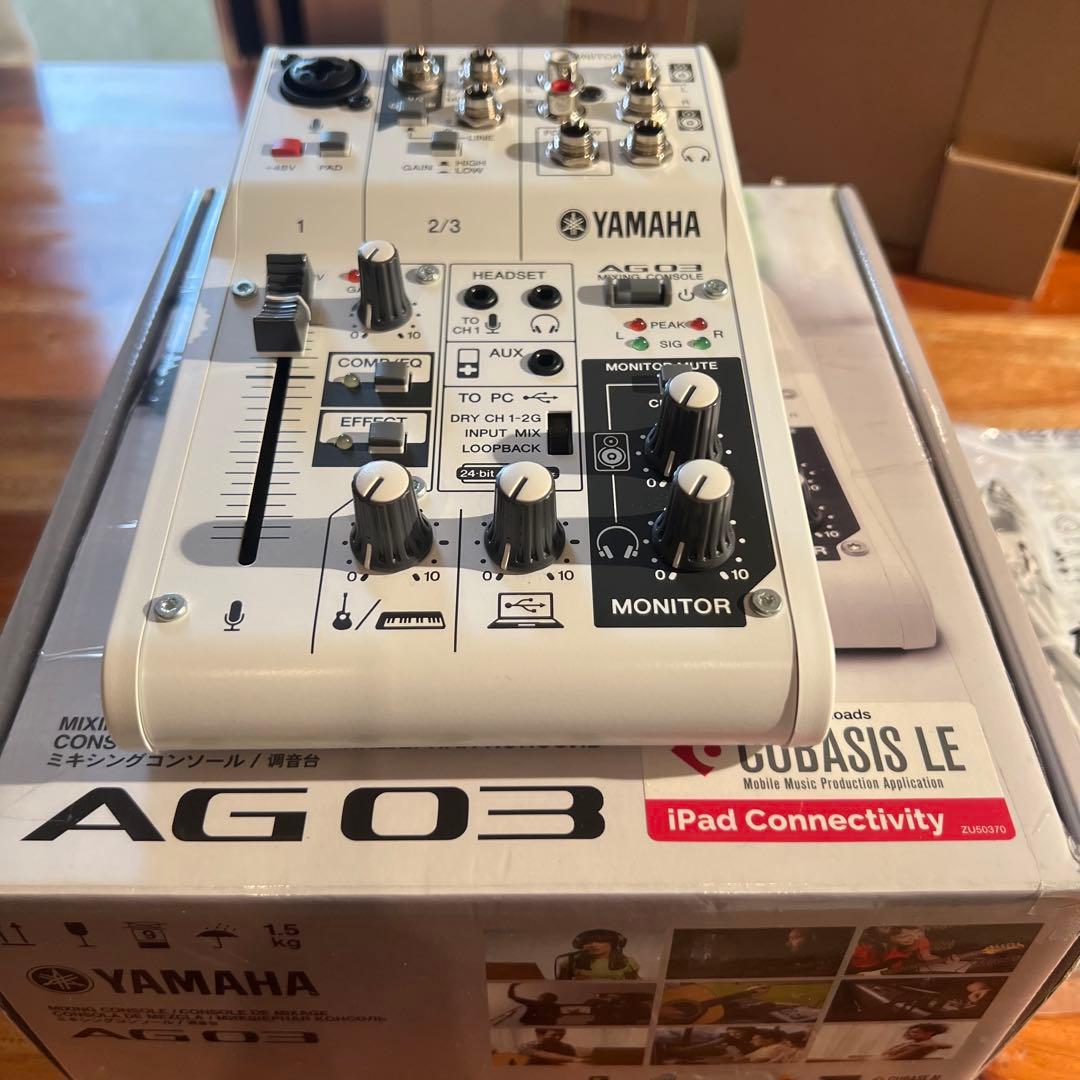 YAMAHA AG03 オーディオインターフェース ミキシングコンソール