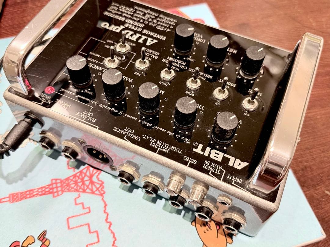 ALBIT (アルビット) A1FD pro ギター＆ベース用プリアンプ DI