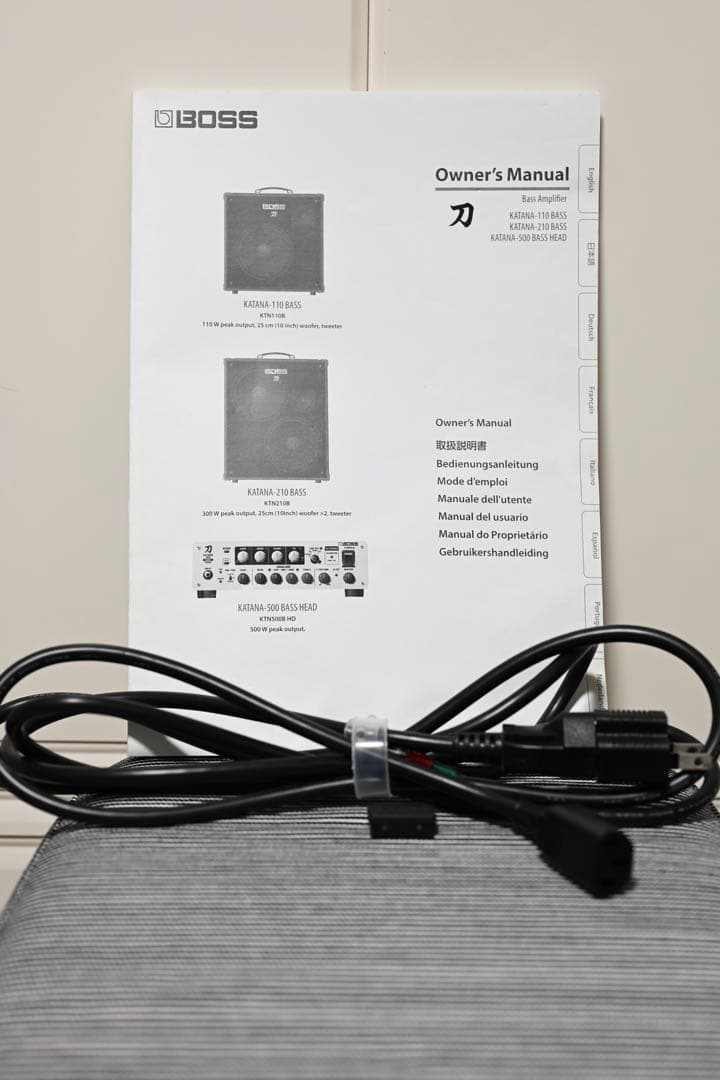 BOSS Katana 500 Bass Head 刀