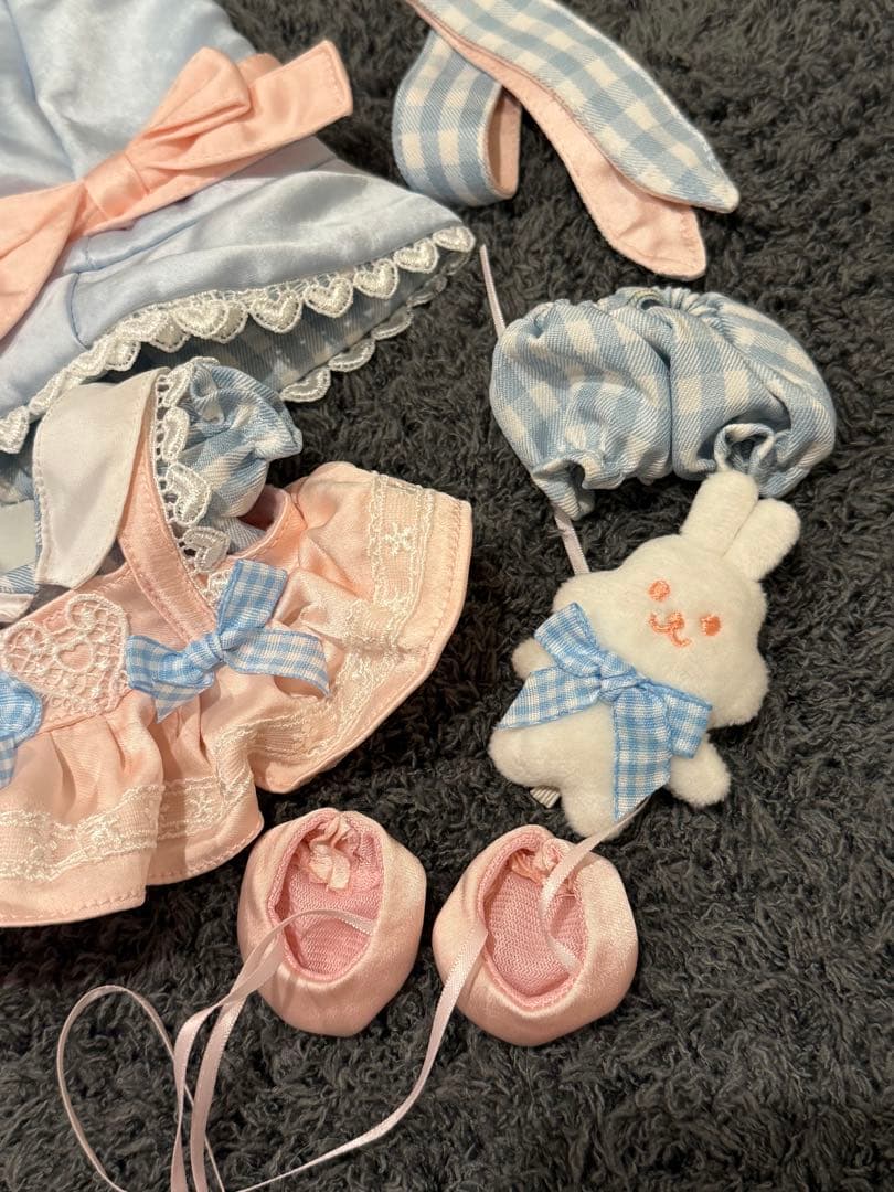 20cm完売レア限定メイド魔法使い風着せ替えぬいぐるみ服セット♪