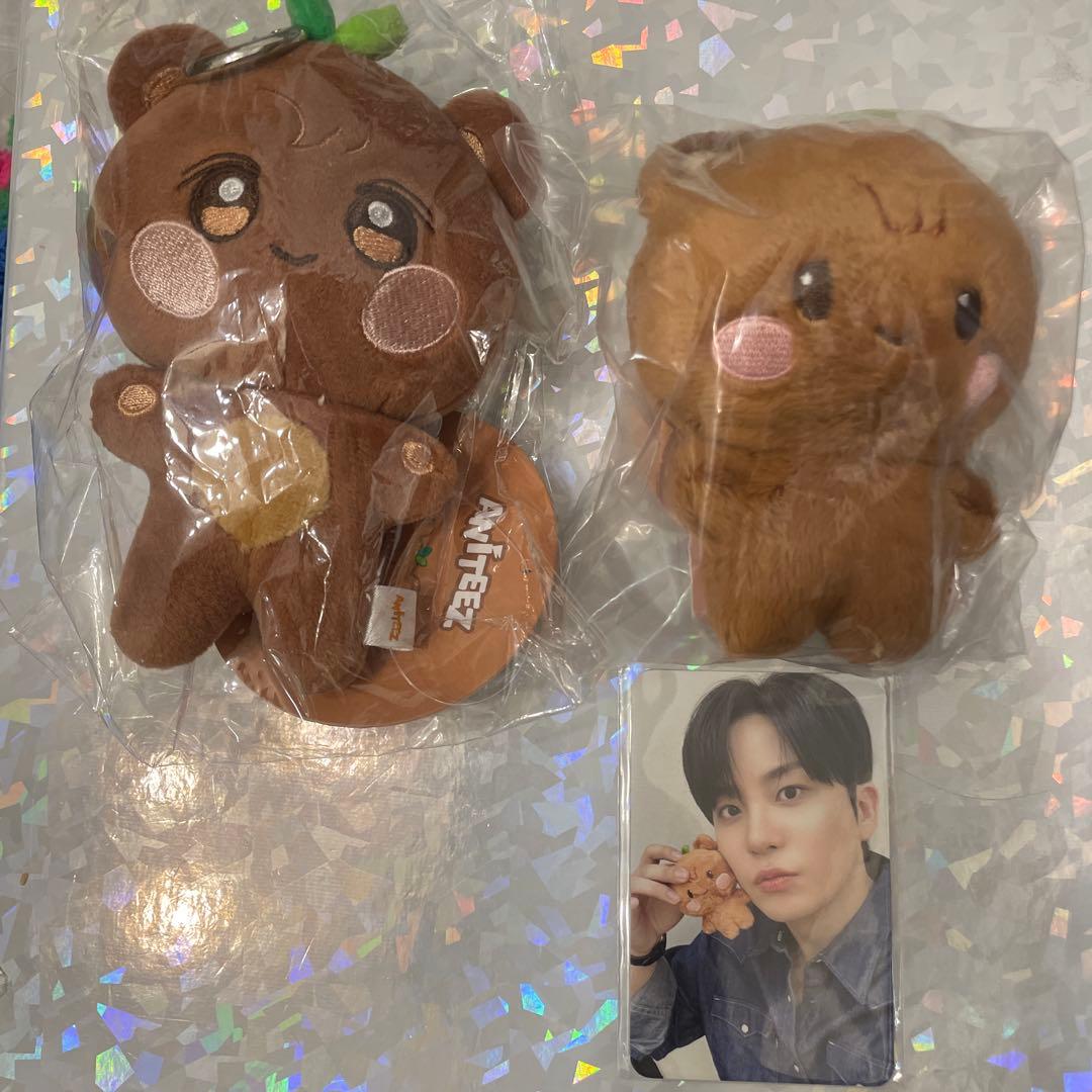 ateez aniteez calling ジョンホ キーリング ぬいぐるみ