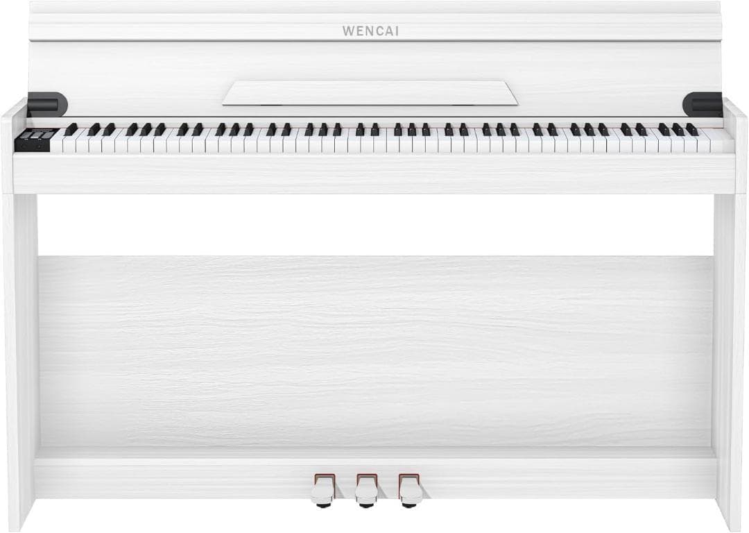 MIDI対応 3ペダル 88鍵盤 電子ピアノ ハンマーアクションピアノ