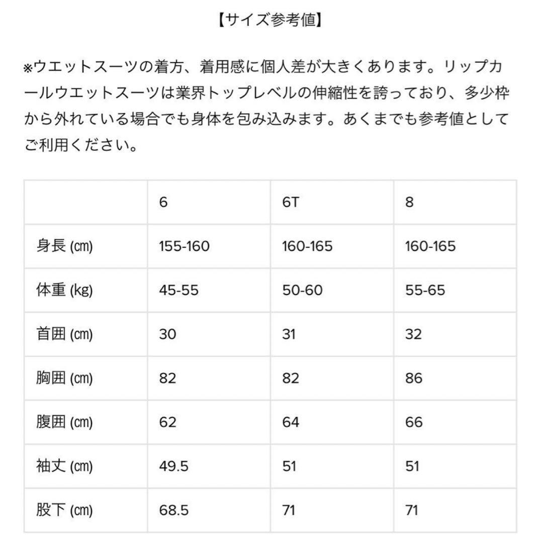 RIPCURL リップカール　ウェットスーツ　ロングスプリングUSED サイズ8