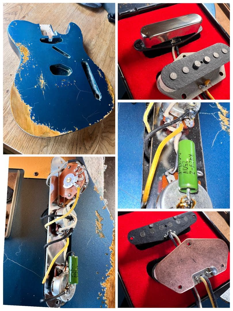 ハードレリック60sテレキャスタイプ/アルニコPU×オイルコンデンサー LPB