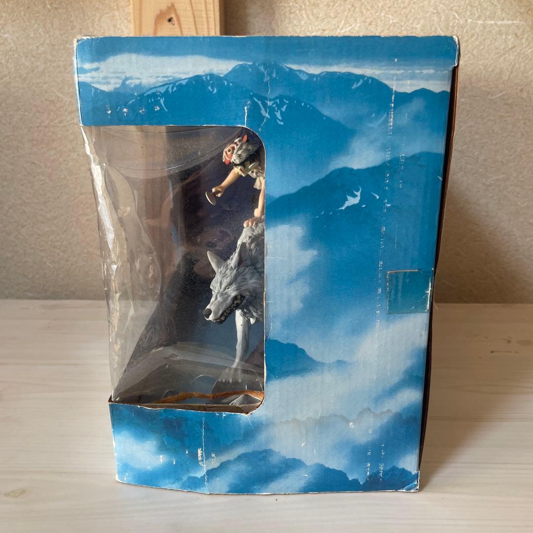 超希少　もののけ姫 サン＆犬神 フィギュア ジブリ コミニカ