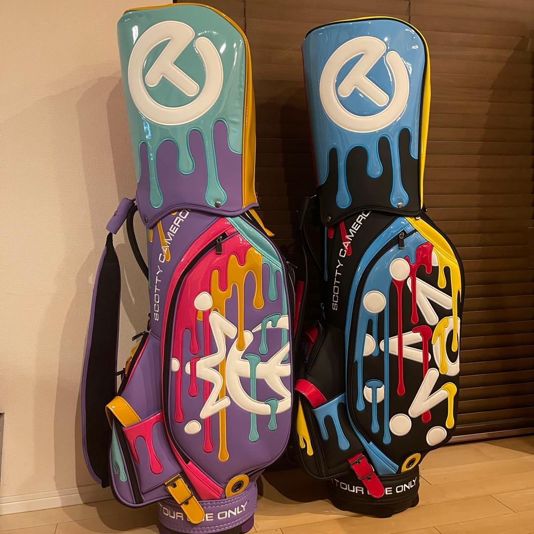Titleist SCOTTY CAMERON キャメロン キャディバッグ 黒赤