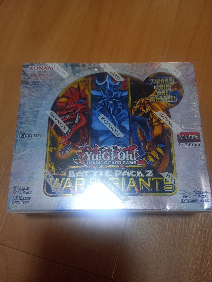 遊戯王　battle pack2 war of the giants 1box