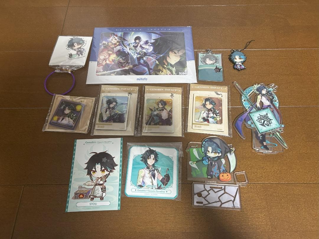 原神 魈　フィギュア 購入特典付き＋魈　ぬいぐるみ等 まとめ売り