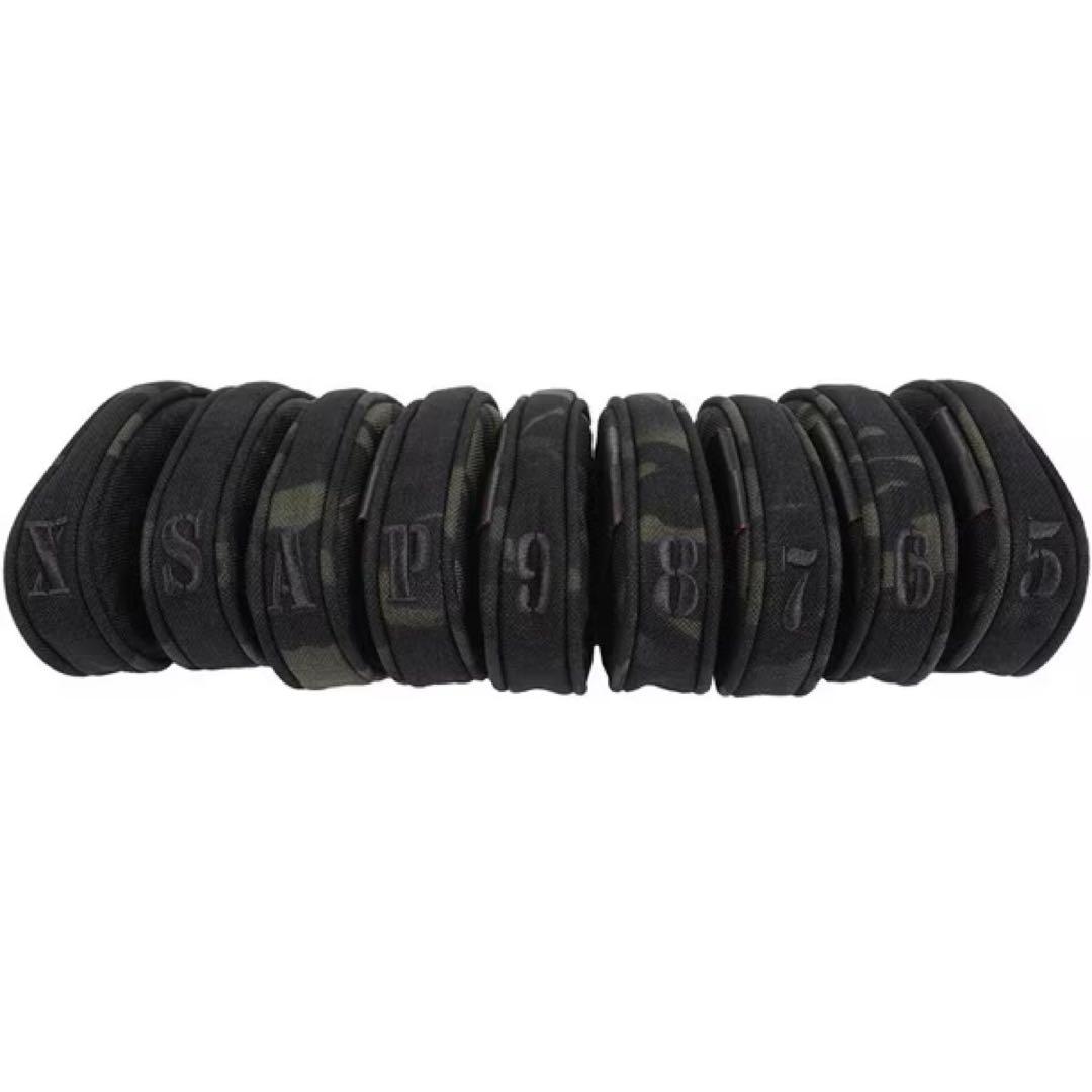 ブリーフィング ゴルフCR-4 MULTICAM BLACK、アイアンカバー