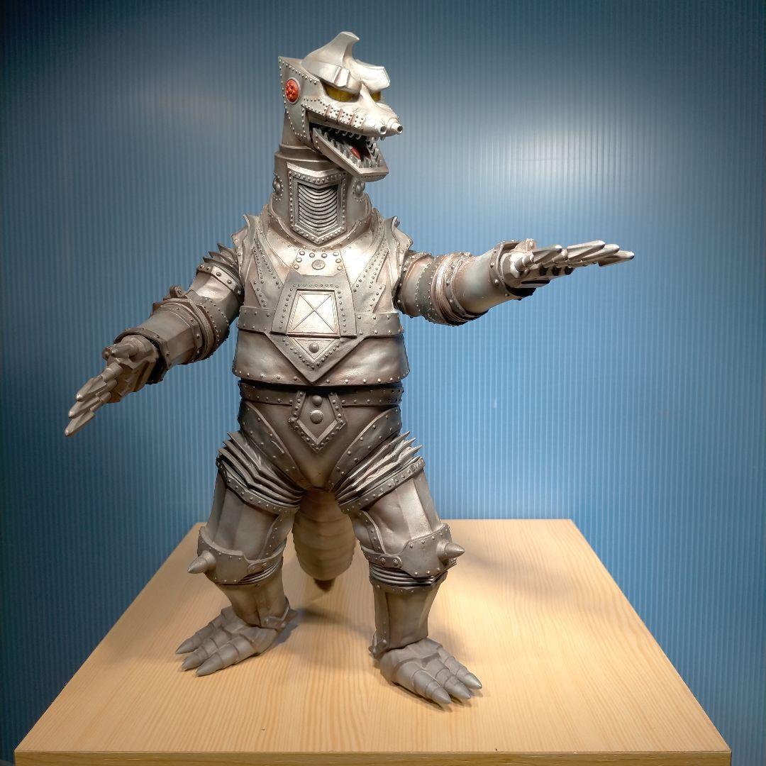 ビリケン商会　メカゴジラ２ 彩色済み可動式ソフビフィギュア 約30cm
