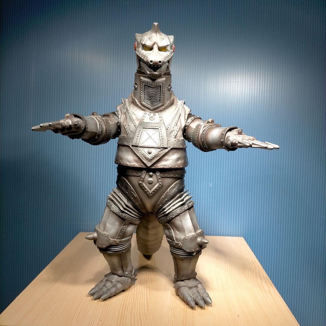 ビリケン商会　メカゴジラ２ 彩色済み可動式ソフビフィギュア 約30cm